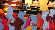 Battery Park City's own Dunkin' Donuts
