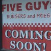 Five Guys is coming to our area