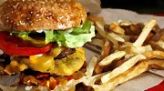 Five Guys burger and fries