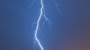 Statue of Liberty struck by lightning